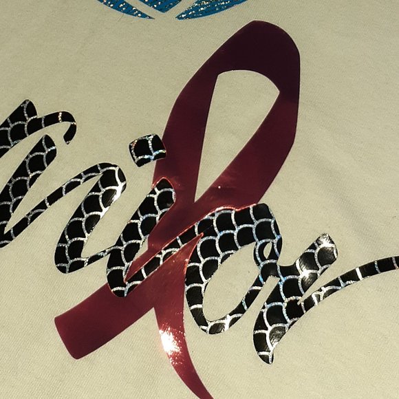 Holographic "I am a Survivor" - Natural Immunity T-shirt - Picture 6 of 7